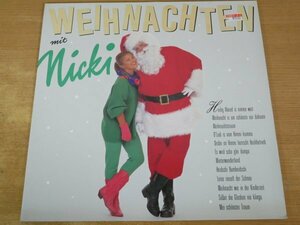 G4-094＜LP/US盤/美盤＞Nicki / Weihnachten Mit Nicki
