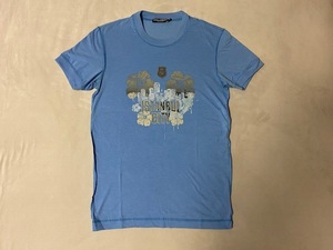 DOLCE&GABBANA ドルチェ&ガッバーナ Tシャツ ブルー サイズ44