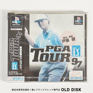 【希少な新品未開封】Playstation PS1 PGA TOUR 97 色褪せ デッドストック品 