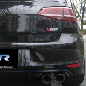 ♪お得送込 VW Golf ゴルフ 7 7.5 R パーフォーマンス AKRAPOVIC アクラポビッチ エンブレム ステッカー お洒落即決 !!!!!!!