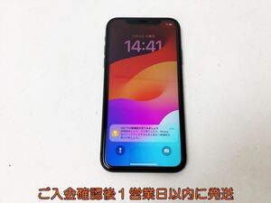 au 判定○ Apple iPhone 11 MWLT2J/A 本体 スペースグレイ 64GB 動作確認済 バッテリー78％ Simフリー E05-883rm/F3