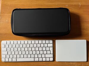 Apple アップル Magic Keyboard (UK) + Magic Trackpad 2 (整備済み) +ケース　3セット　ほぼ未使用　送料無料