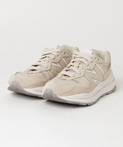 「New Balance」 ローカットスニーカー 23.5cm ベージュ レディース