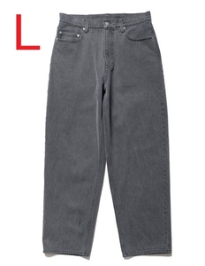 FCRB 24AW DENIM BAGGY PANTS Lサイズ 242087 ブラック 新品 未使用 2024 秋冬 Bristol パンツ 黒色