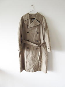 美品 MARGARET HOWELL / マーガレットハウエル 578-7212004 コットンギャバトレンチコート II BEIGE / ジャケット