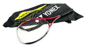 【中古品】YONEX ヨネックス NEXIGA 50V ネクシーガ テニスラケット ソフトケース付き レッド：