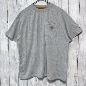カーハート Carhartt 半袖Tシャツ メンズ ワンポイント コットン65％ ポリエステル35% Sサイズ 5-771