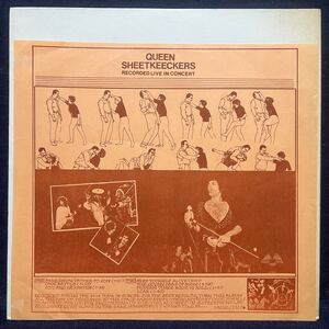 ◆輸入盤/ブート/QUEEN/SHEETKEECKERS/RECORDED LIVE IN CONCERT◆