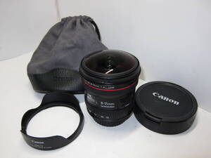 Canon フィッシュアイ EF 8-15mm 4L USM ■ 10698 