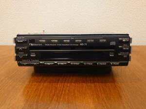 【ジャンク品】ナカミチ Nakamichi MB-75 Mobile Receiver / 6Disc MusicBank CD Changer 6連CD/FM/AMデッキ