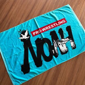 即決！未使用■プロレスリング NOAH ノア ロゴ入り 大判　バスタオル　130×80cm■コレクター PRO-WRESTLING 2