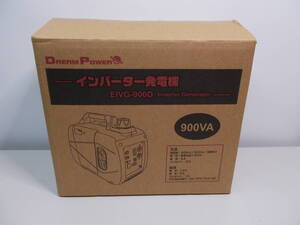 エンジン始動のみ　ナカトミ DREAM POWER ドリームパワー インバーター発電機 EIVG-900D 50/60Hz 900VA