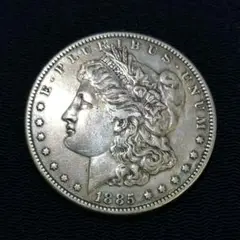 アメリカの1ドル銀貨/1885年✨モルガンダラー