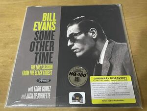 未開封　輸入盤　ビルエヴァンス BILL EVANS Some Other Time: The Lost Session from The Black Forest (2LP)RSD