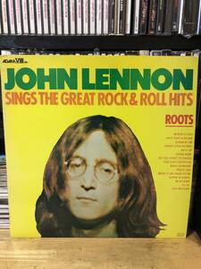 JOHN LENNON/ROOTS(SINGS THE GREAT ROCK&ROLL HITS) リプロ盤　ジョン・レノン(ザ・ビートルズ)