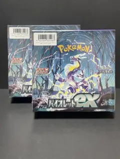 ポケモンカード バイオレットex BOX シュリンク付き