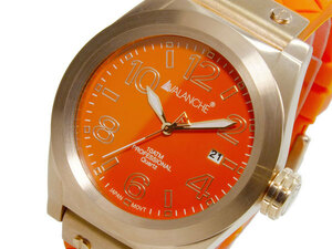 アバランチ AVALANCHE クオーツ ユニセックス 腕時計 AV1028-ORRG オレンジ