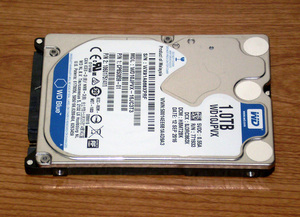 ★ 1TB ★ Western digital Blue 【 WD10JPVX 】 良品 ★6A3