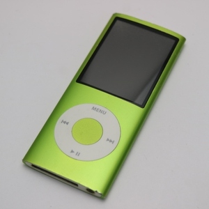 美品 iPOD nano 第4世代 8GB グリーン 即日発送 MB745J/A 本体 あすつく 土日祝発送OK