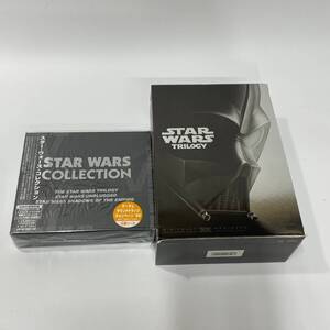 ★ 1円〜【現状保管品】 STAR WARS スターウォーズ コレクション サウンドトラック CD 4枚組DVDセット トリロジー 洋画 GB-100051