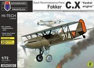 新品プラモデル 1/72 フォッカー C.X ”ケストレルエンジン搭載型” ハイテックキット [KPMH7201]