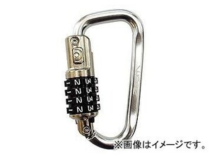 2輪 TNK工業 ヘルメットロック カラビナ ZOOM シルバー ZS-SI JAN：4984679806971