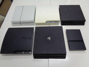 25-0【ジャンク品】PS4・PS3・PS2　本体 セット