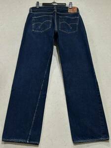 ※THE FLAT HEAD ザ フラット ヘッド LOT 3005 セルビッチ デニムパンツ 濃いインディゴ 日本製 34 　　 BJBD.D