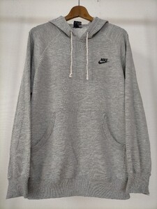 ビッグサイズ 80s ビンテージ 日本製 NIKE Swoosh ナイキ ワンポイントスウォッシュ スウェットパーカ XL 霜降りグレー