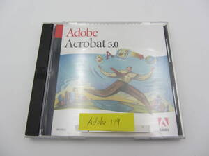 F/レア・Adobe Acrobat 5.0/Windows版/Adobe119　アクロバット　PDF修正　作成