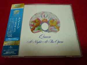 QUEEN/A NIGHT AT THE OPERA★クイーン/オペラ座の夜リミテッド・エディション★国内盤/解説歌詞対訳付/2CD/SHM-CD/トレーディングカード付