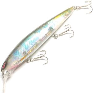 レイダウンミノー ミッド 110F #BR-339LH レイヤードホロオイカワ NORIES ノリーズ ハードルアー ジャークベイト LAYDOWN MINNOW MID 110F