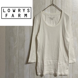 LOWRYS Farm★ローリーズファーム★レディース コットン カットソー★サイズM　3-230