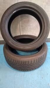 【即落札設定】★2021年製★ 溝充分♪ 225/50R18 BRIDGESTONE POTENZA RE050A 中古 2本 225/50/18 ポテンザ C-HR エスティマ