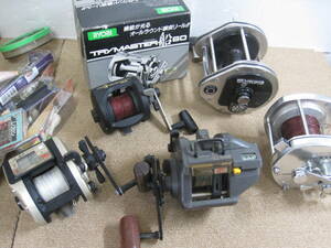 ★RYOBI TRYMASTER 船60 OLYMPIC DAIWA SOKOKARA COUNTER SHIMANO 船3000 BANTAM2000L ベイトリール ルアー★