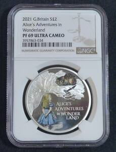 ☆★G.Britain イギリス Allce Wonderland NGC PF69 ULTRA CAMEO(2)★☆