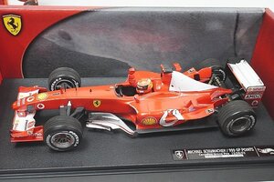 Hot Wheels ホットウィール 1/18 Ferrari フェラーリ F2003 999GP POINTS カナダGP 2003 ミハエル・シューマッハ #1 Dirty Version C5938