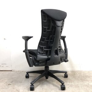 各種機能確認済み●HermanMiller ハーマンミラー Embody Chair エンボディチェア CN122AWAA G1 G1 BB 3513 ハイバック ワークチェア 名古屋