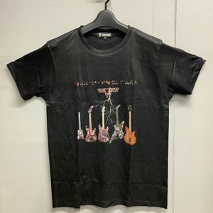 DBR7A. バンドTシャツ Mサイズ　VAN HALEN GUITARS ヴァンヘイレン　ギター　半袖Tシャツ