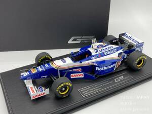 【期間限定】 GP replicas 1/18 ウィリアムズ FW18 #6 J.ヴィルヌーブ Rothmans加工 1996 TOPMARQUES トップマルケス with SHOWCASE