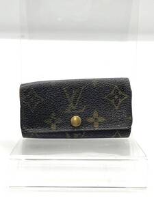 【送料無料】LOUIS VUITTON　ルイヴィトン　ミュルティクレ4 4連キーケース モノグラム M69517 シリアル：RA0024（2004年製）　