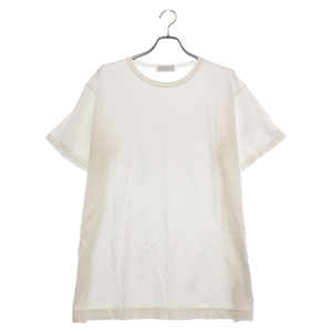 ヨウジヤマモト プールオム 40 2 MAHABARA ROUND NECK SHORT SLEEVES マハバラ クルーネック 半袖Tシャツ ホワイト HG-T05-071