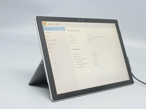 SurfacePro4 1724/ 第6世代i7-6650U /12.3インチ・メモリ16G・SSD512G / BIOSまで表示 / NOチェック / タブレットPCパソコン / ジャンク品