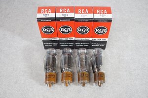 [QS][A5933960] 4点 RCA 5R4 真空管 現状品