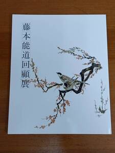 藤本能道回顧展　図録　Y32411