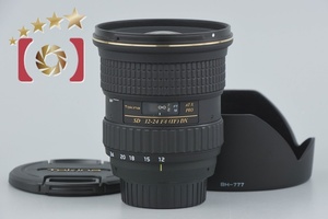 【中古】Tokina トキナー AT-X PRO SD 12-24mm f/4 IF DX ニコン用