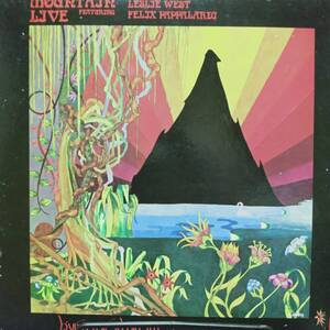 レコード MOUNTAIN LIVE "THE ROAD GOES EVER ON" マウンテン BLPL-7-WF