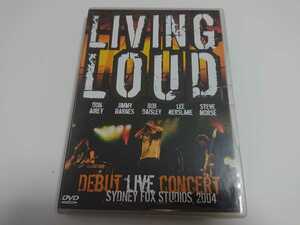 LIVING LOUD「LIVE SYDNEY FOX STUDIOS 2004」DVD STEVE MORSE