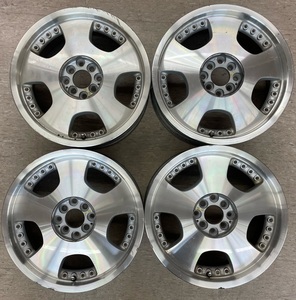 【中古品】【4本セット】アストロマックス 17×7.0J 114.3-4H　+45　ハブ径73ミリ