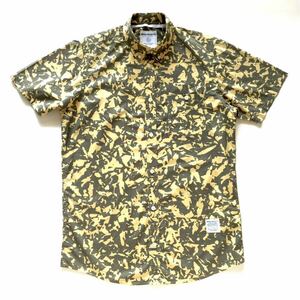 美品 UA BEAUTY&YOUTH NORSE PROJECTS Camouflage Button down shirt ビューティ&ユース別注 ノースプロジェクツ 迷彩 ボタンダウンシャツ